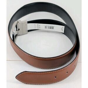Tahari Men's Reversible Buckle Brown or Black Belt Size 36